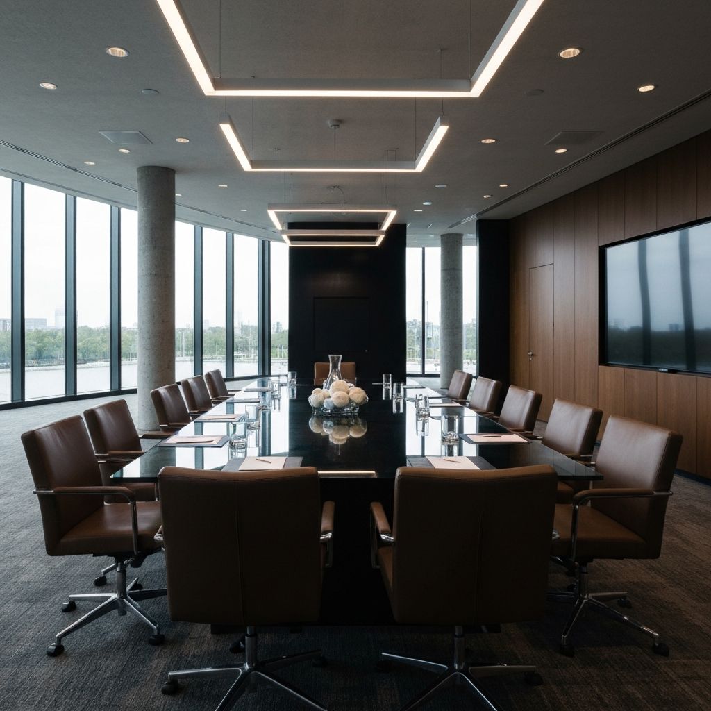 Executive boardroom